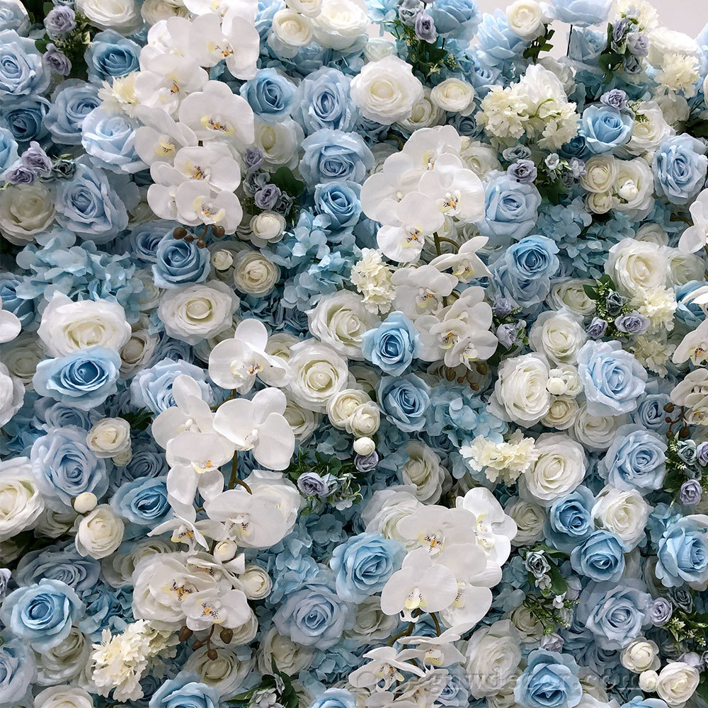 Artificial flower wall 8ft x 8ft