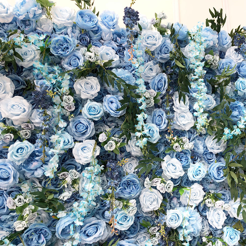 Artificial flower wall 8ft x 8ft