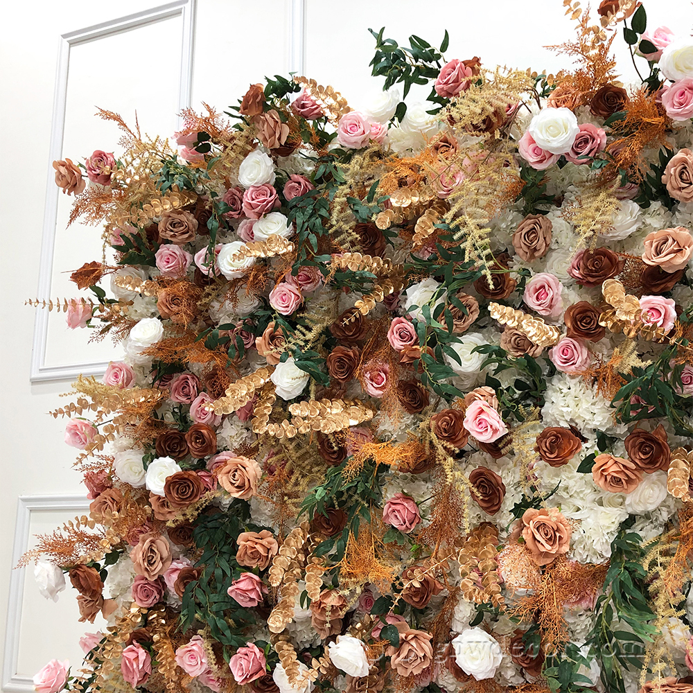 Artificial flower wall 8ft x 8ft