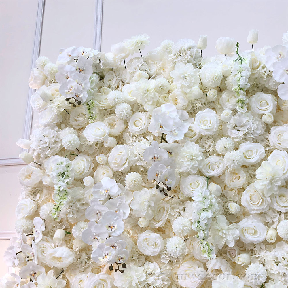Artificial flower wall 8ft x 8ft