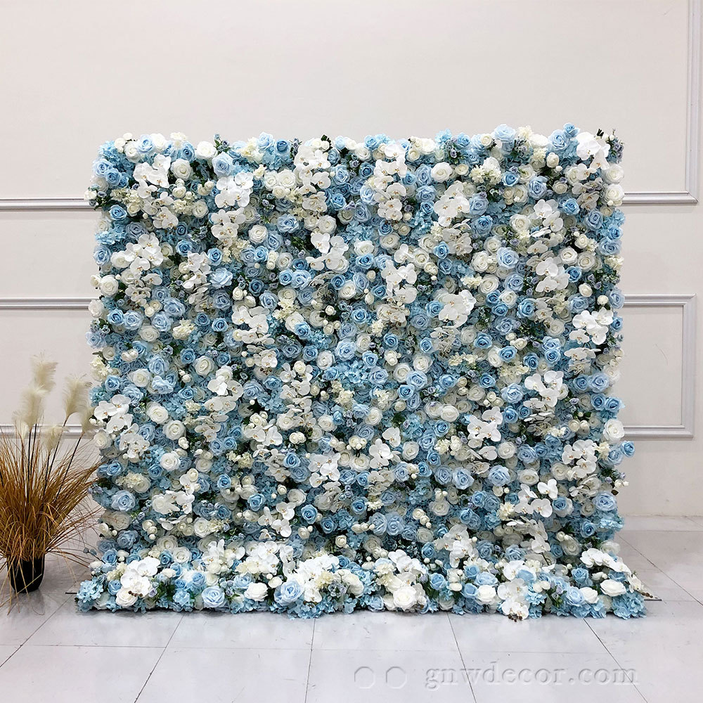 Artificial flower wall 8ft x 8ft