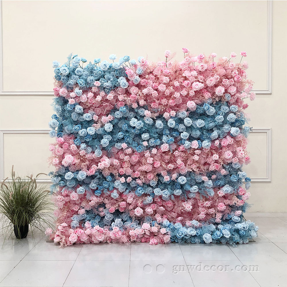 Artificial flower wall 8ft x 8ft
