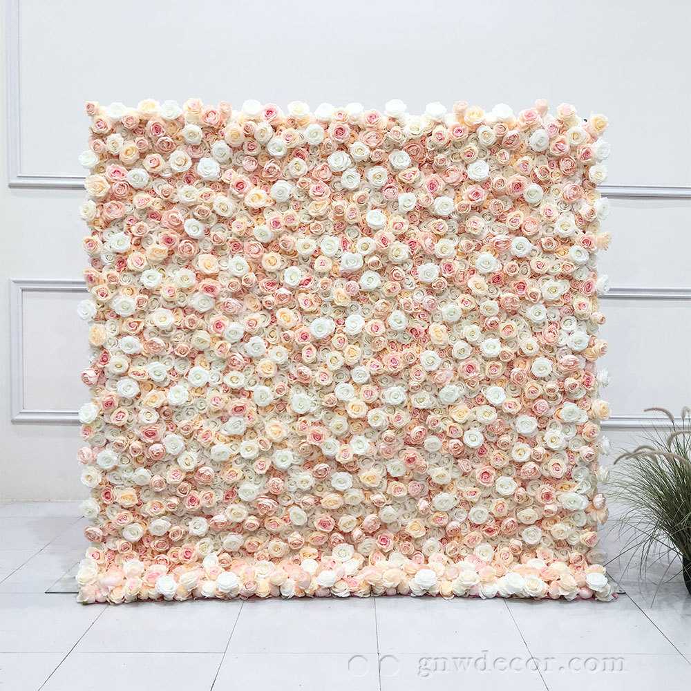 Artificial flower wall 8ft x 8ft