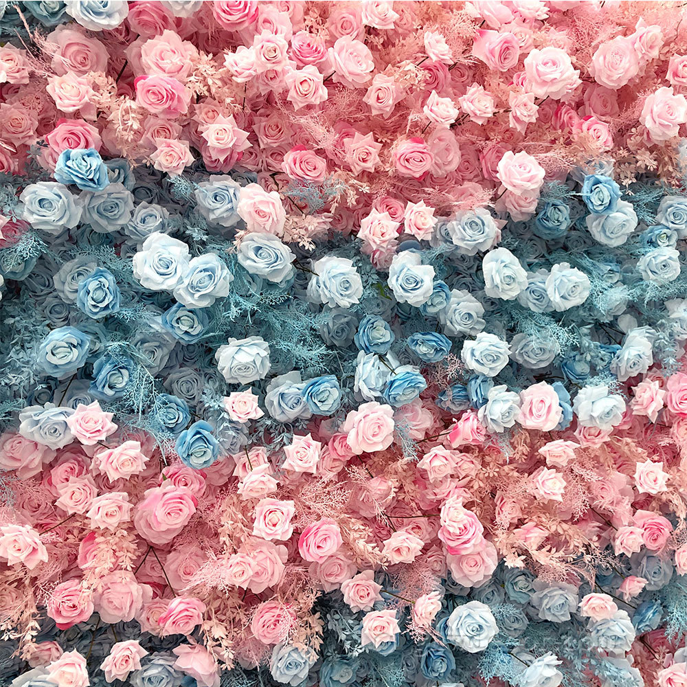 Artificial flower wall 8ft x 8ft
