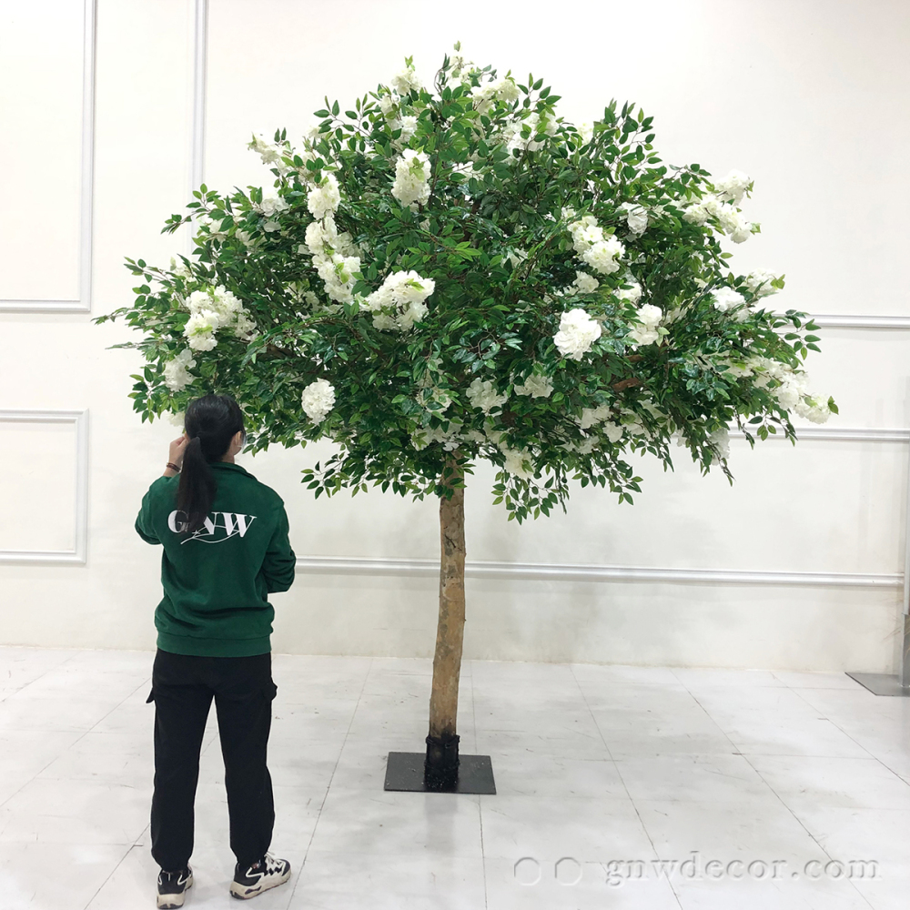 Artificial flower tree