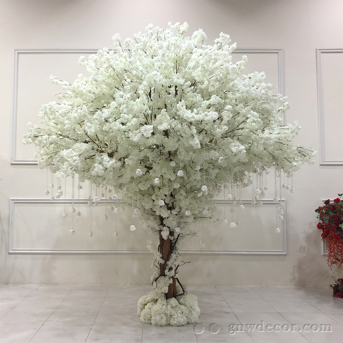 Artificial flower tree