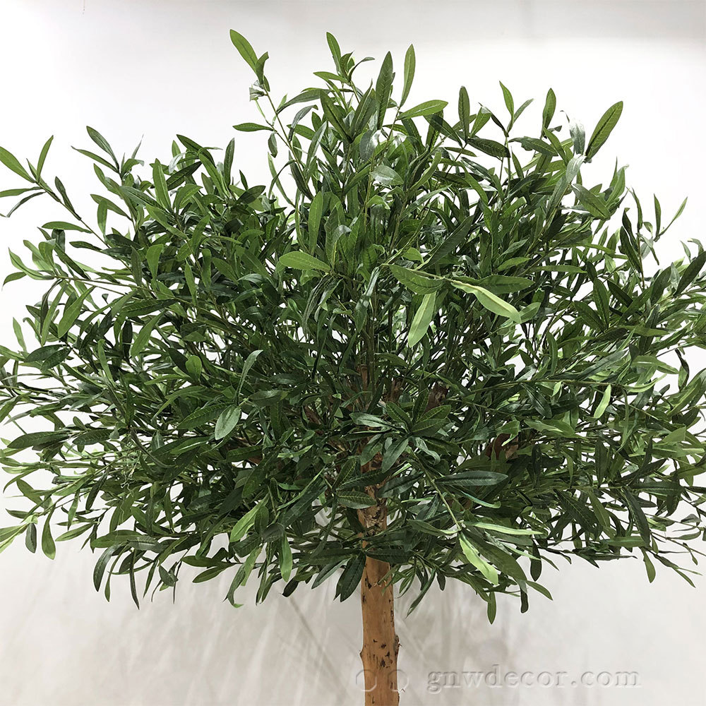 Artificial flower tree for table centerpiece