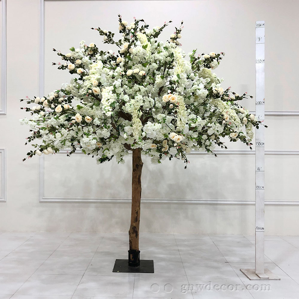 Artificial flower tree