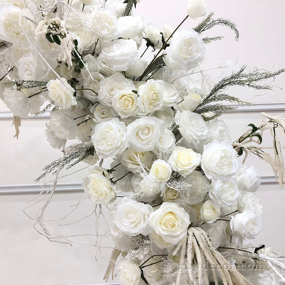 Artificial flower arch : circle ring shape
