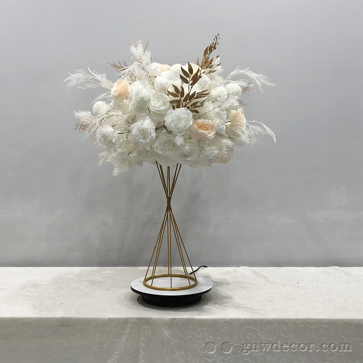 Artificial flower table centerpieces ball  22''