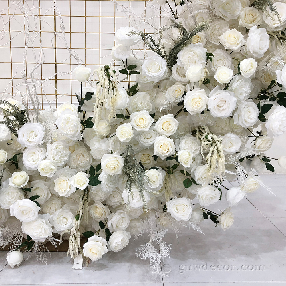 Artificial flower arch : other shape