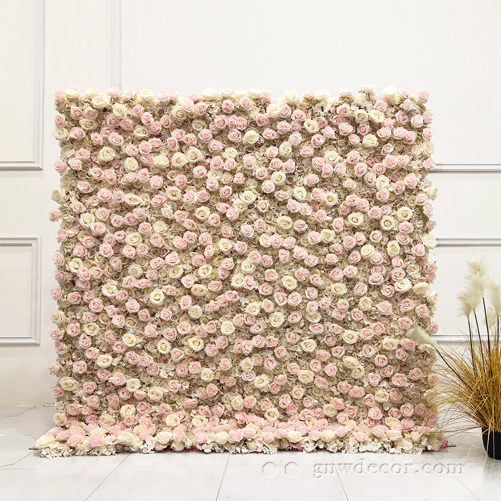 Artificial flower wall 8ft x 8ft