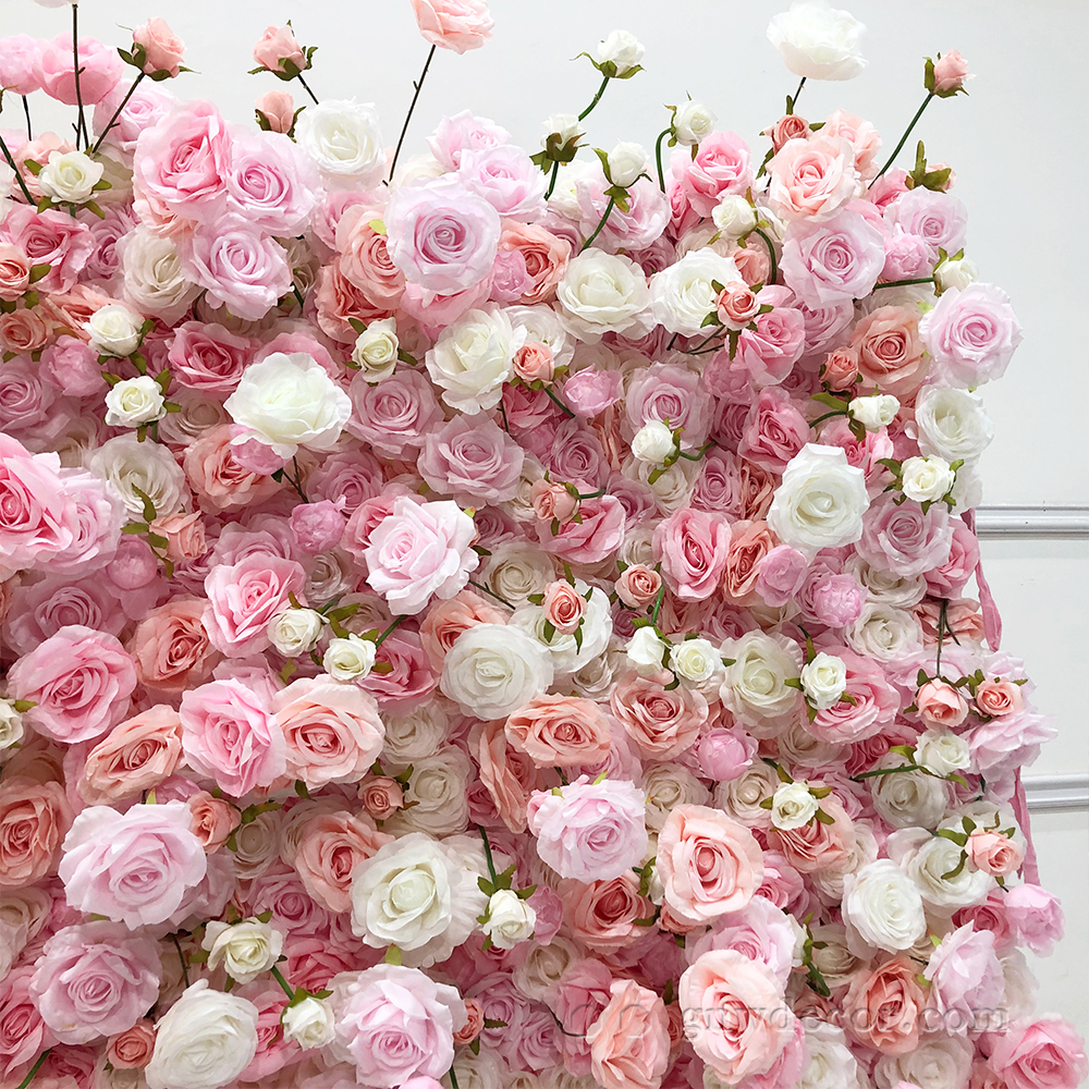 Artificial flower wall 8ft x 8ft