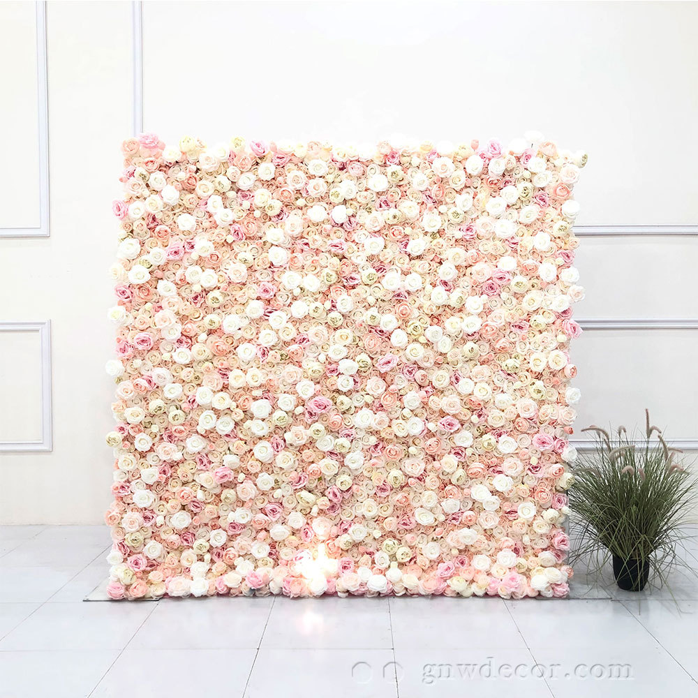 Artificial flower wall 8ft x 8ft