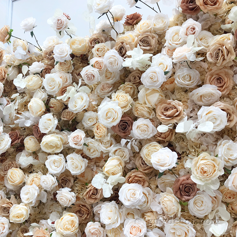 Artificial flower wall 8ft x 8ft