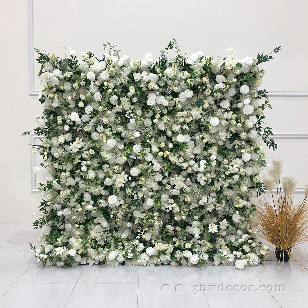Artificial flower wall 8ft x 8ft