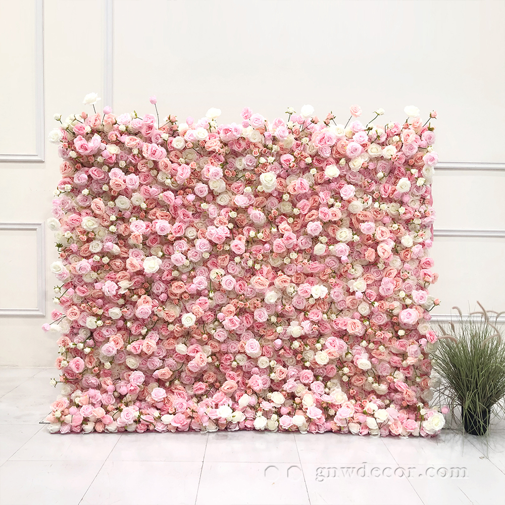Artificial flower wall 8ft x 8ft