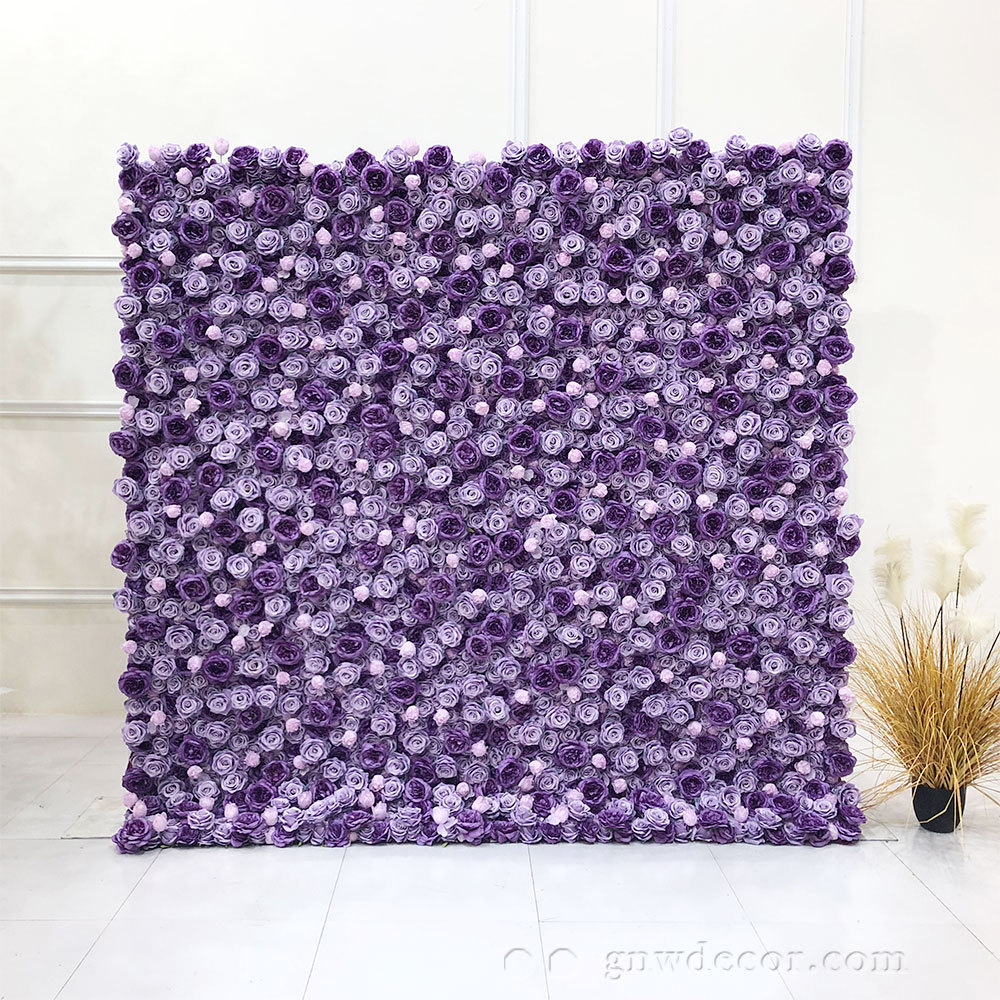 Artificial flower wall 8ft x 8ft