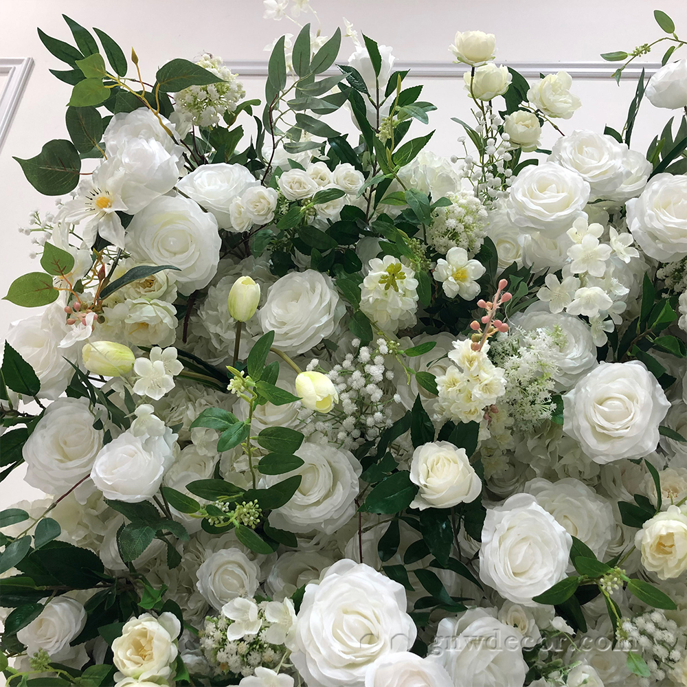 Artificial flower wall 8ft x 8ft