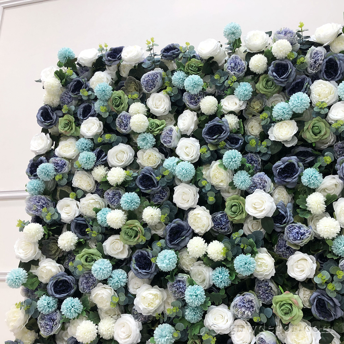 Artificial flower wall 8ft x 8ft