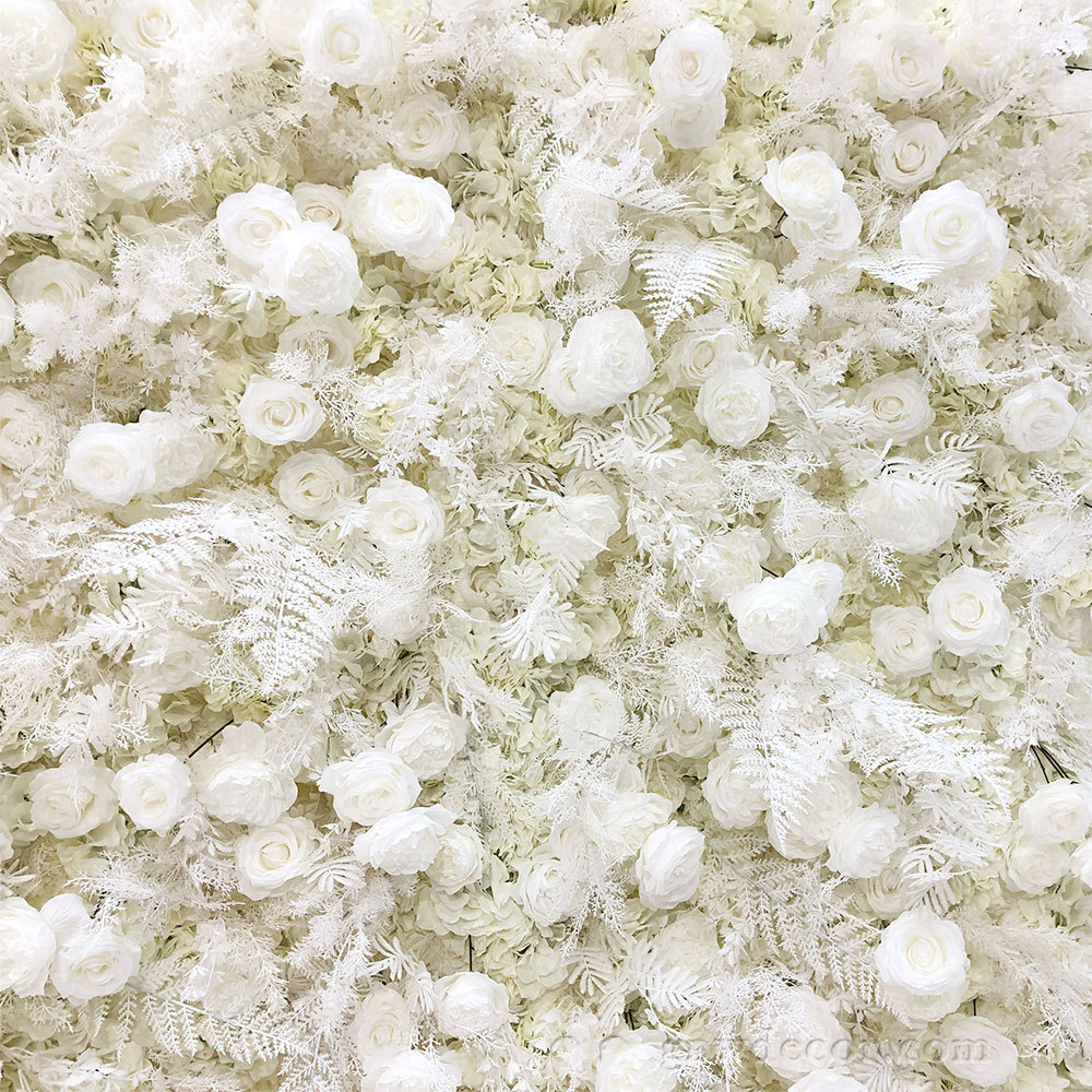 Artificial flower wall 8ft x 8ft