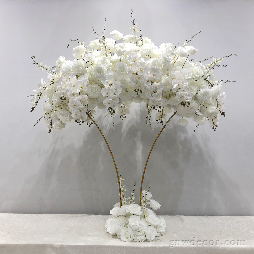 Artificial flower table centerpieces