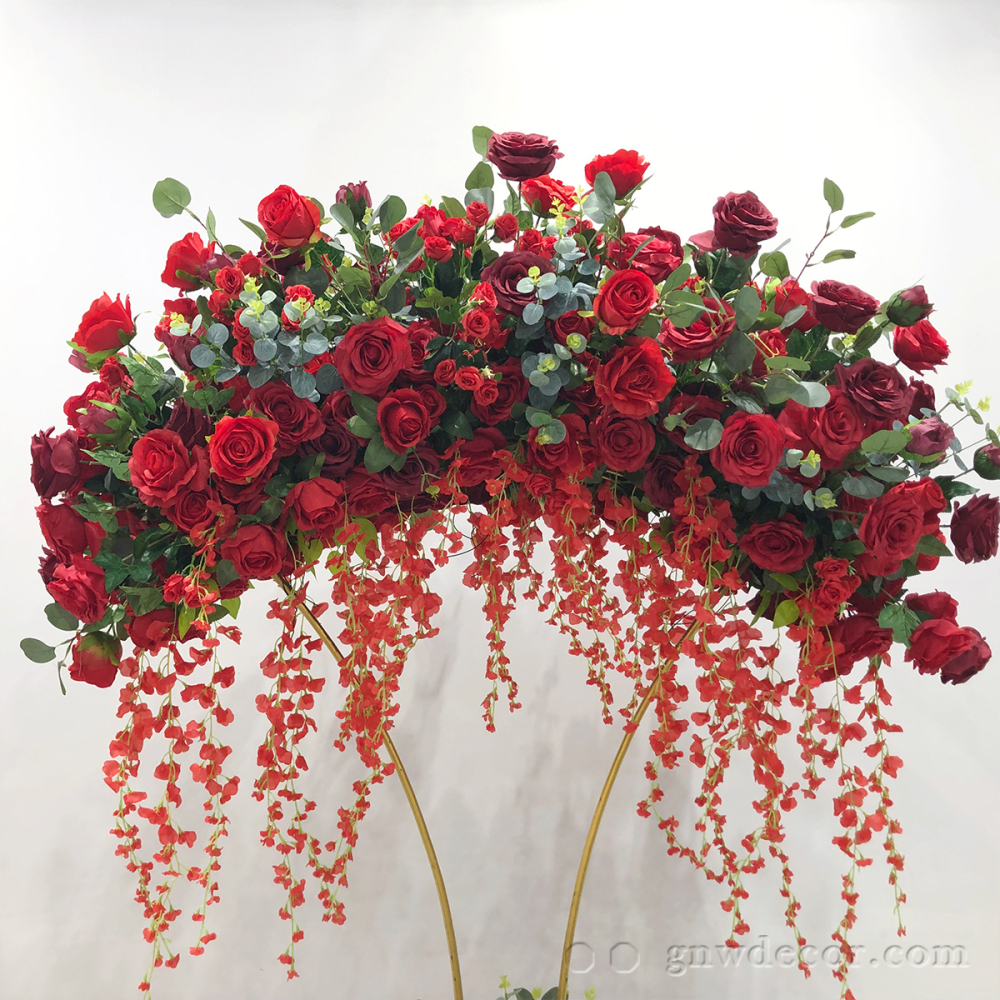 Artificial flower table centerpieces