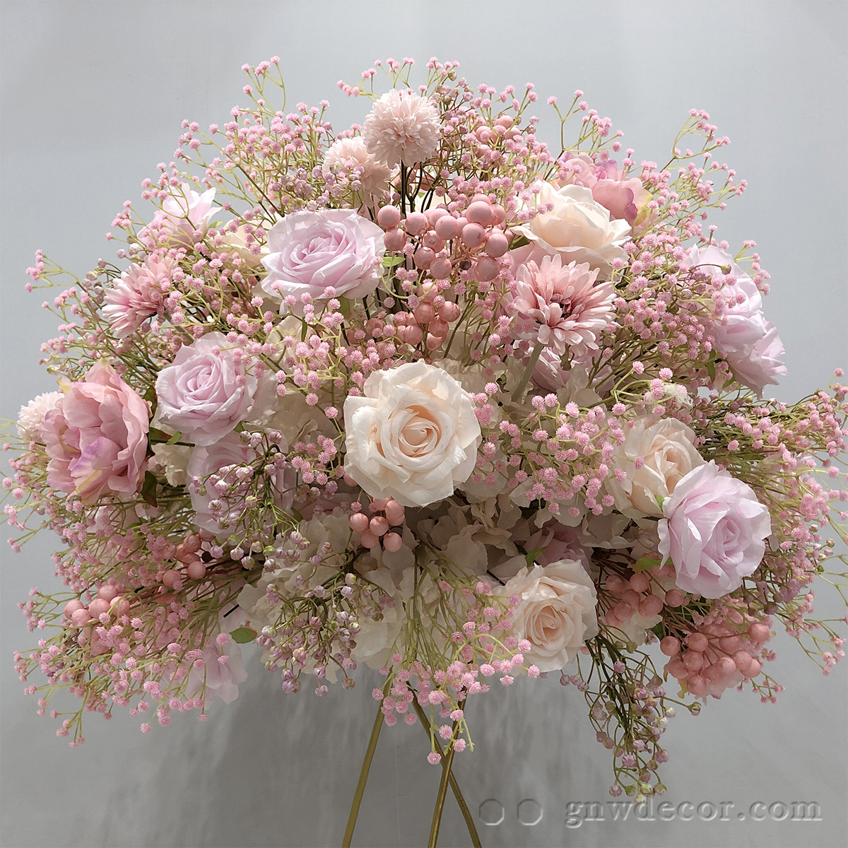 Artificial flower table centerpieces ball 30''