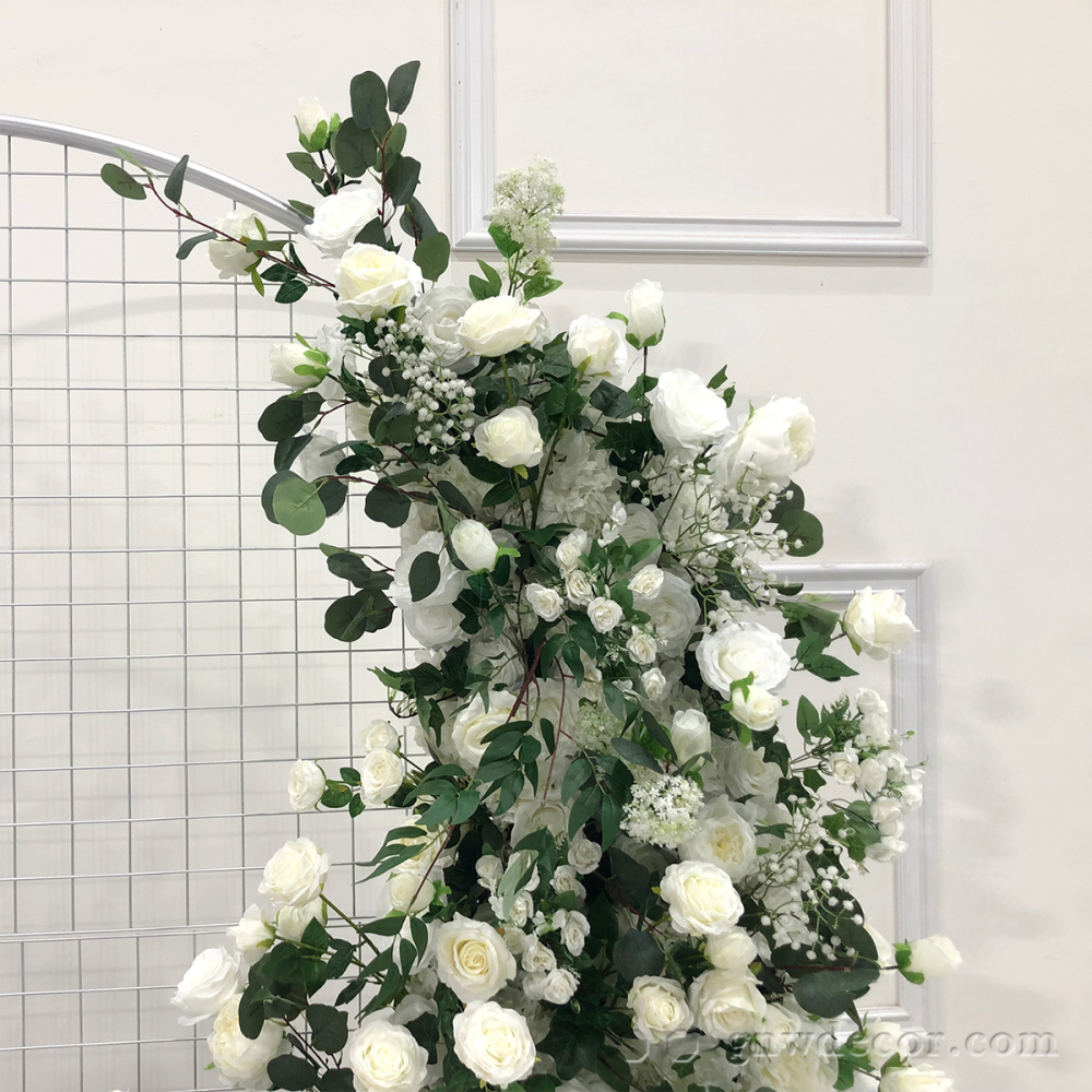 Artificial flower arch : other shape