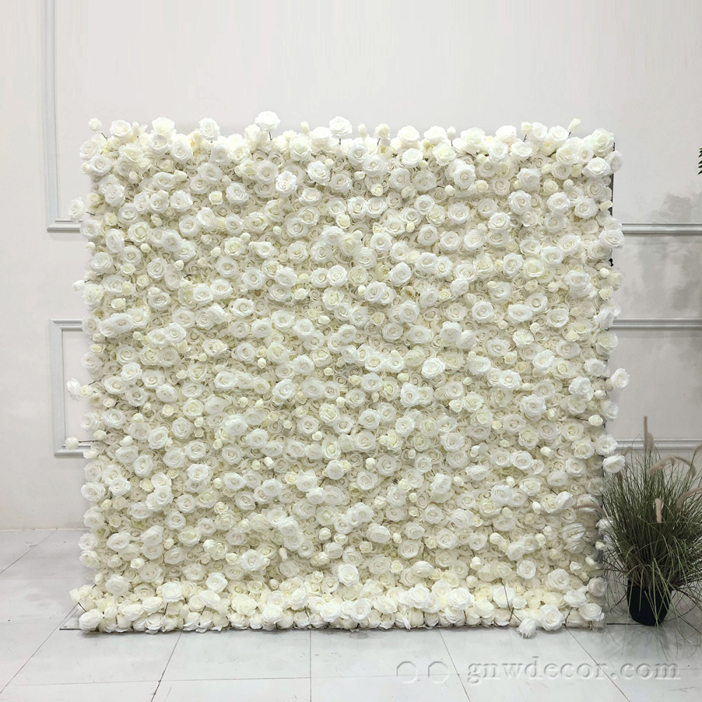 Artificial flower wall 8ft x 8ft