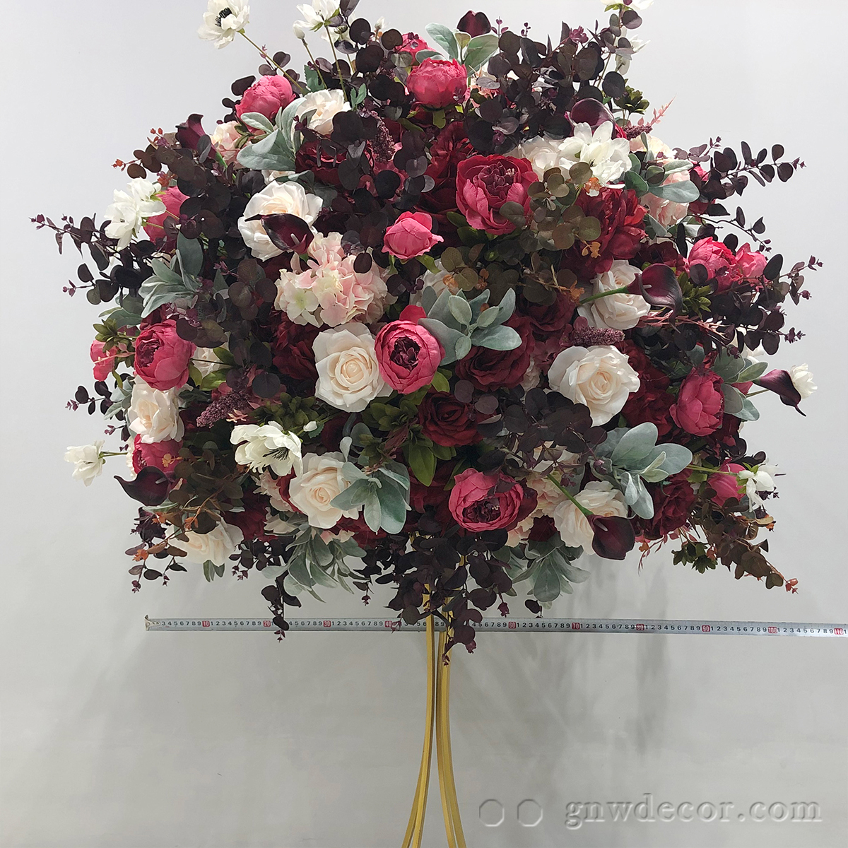Artificial flower table centerpieces ball 38''