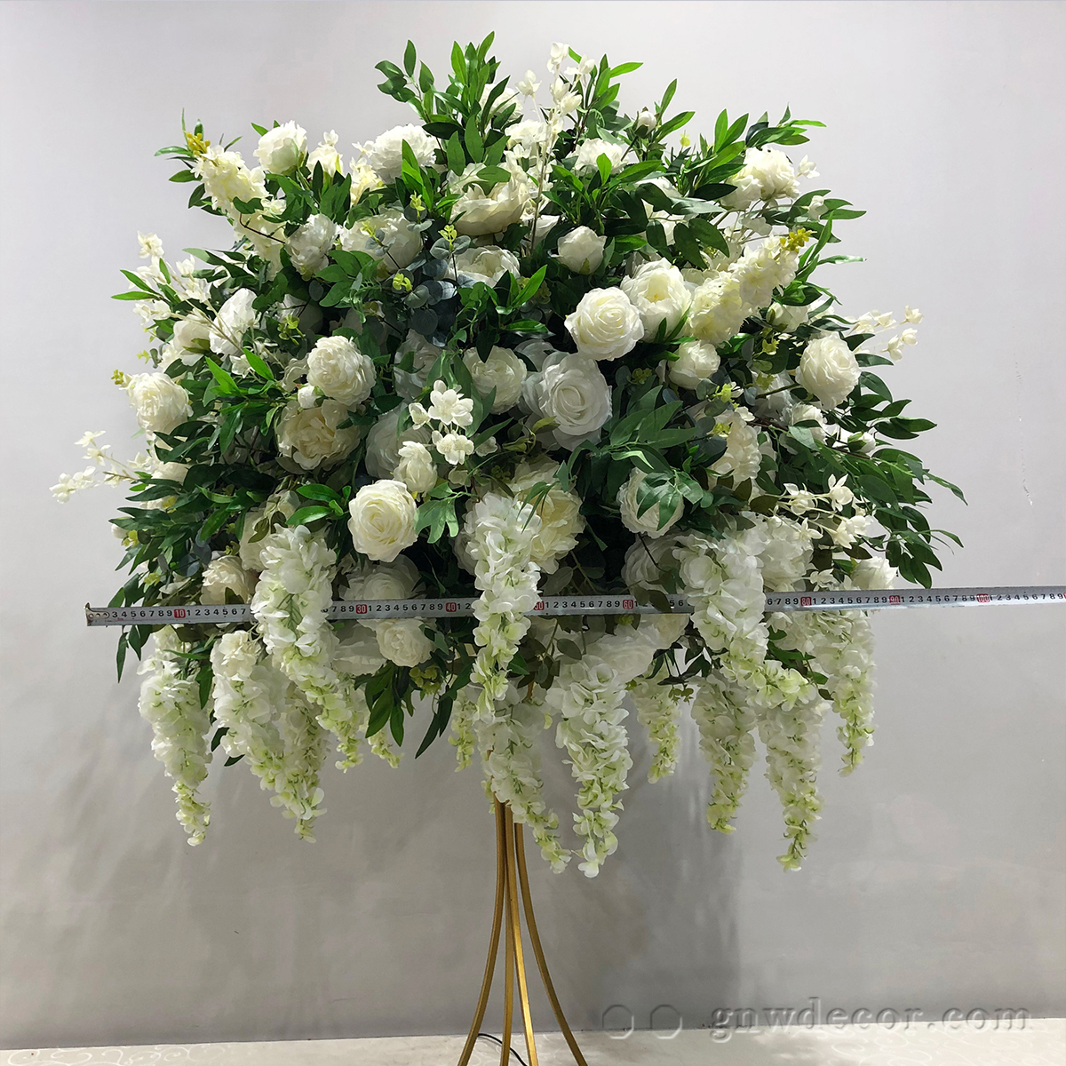Artificial flower table centerpieces ball 38''