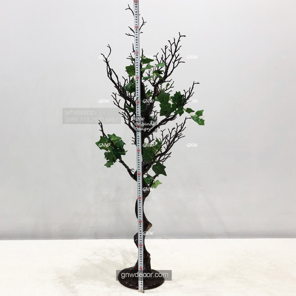 Artificial flower tree for table centerpiece