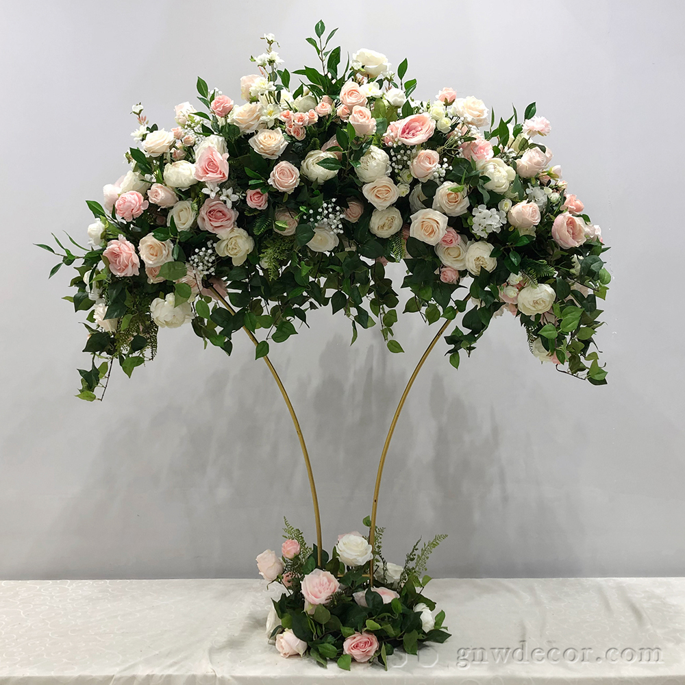 Artificial flower table centerpieces