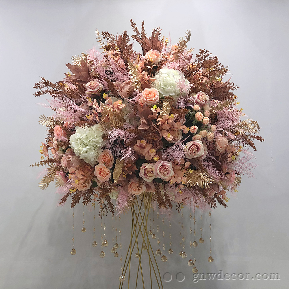 Artificial flower table centerpieces ball 40''