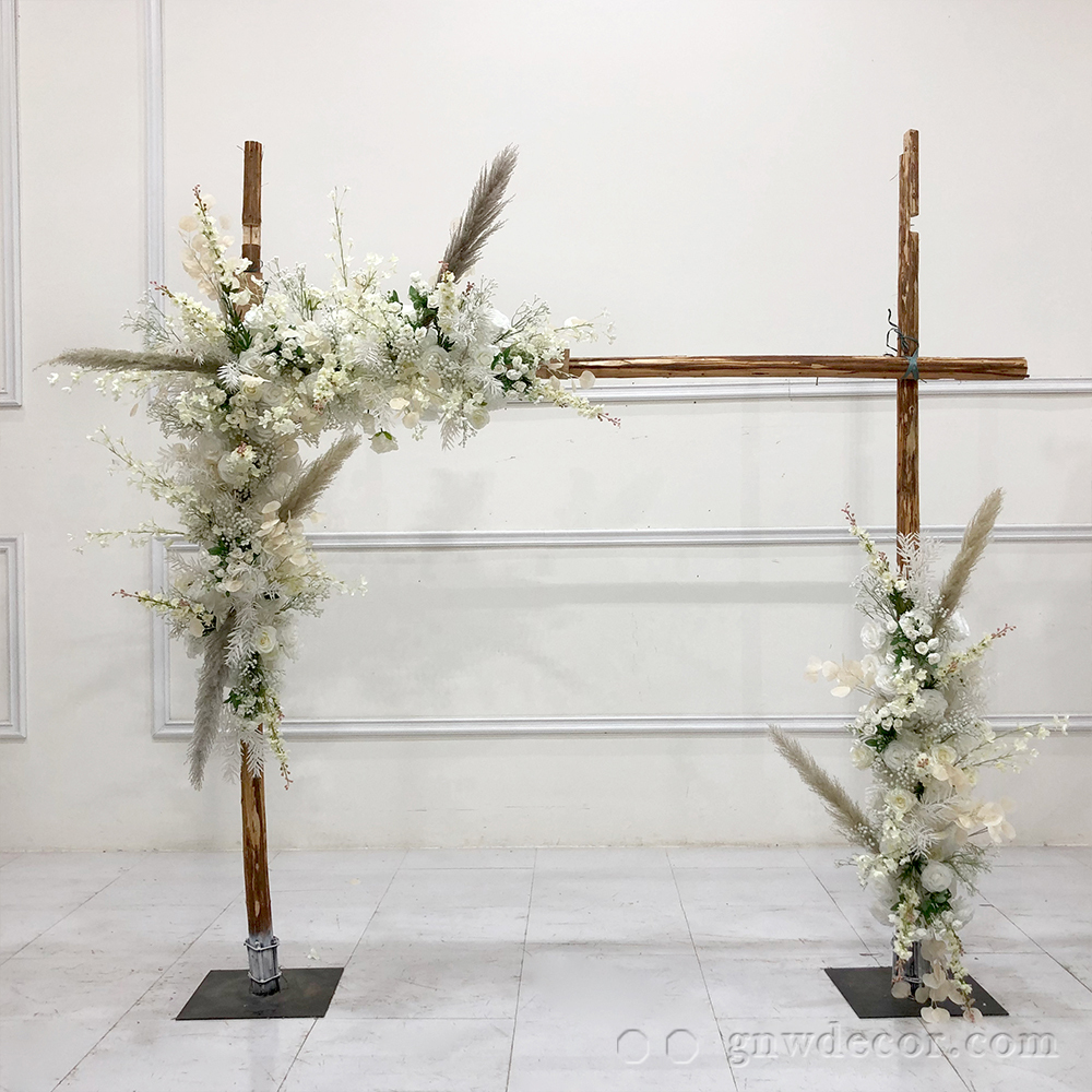 Artificial flower arch : other shape
