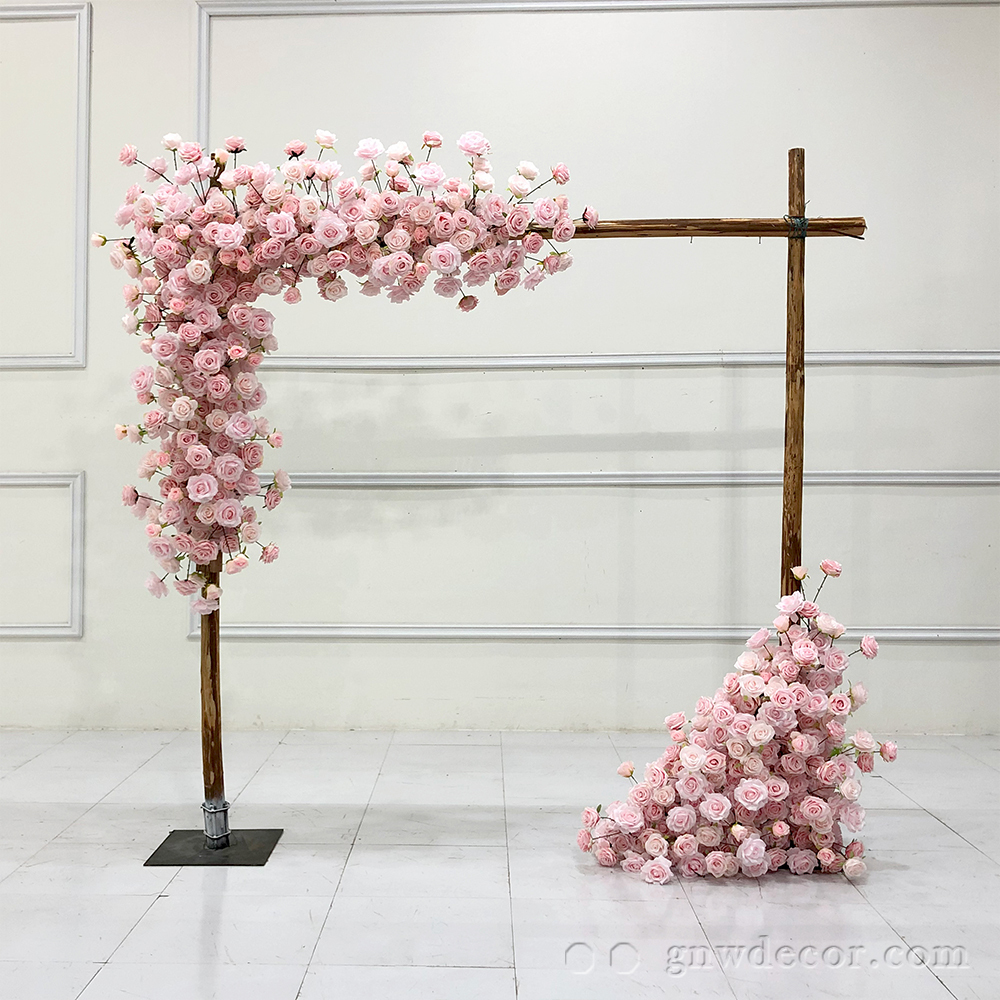Artificial flower arch : other shape