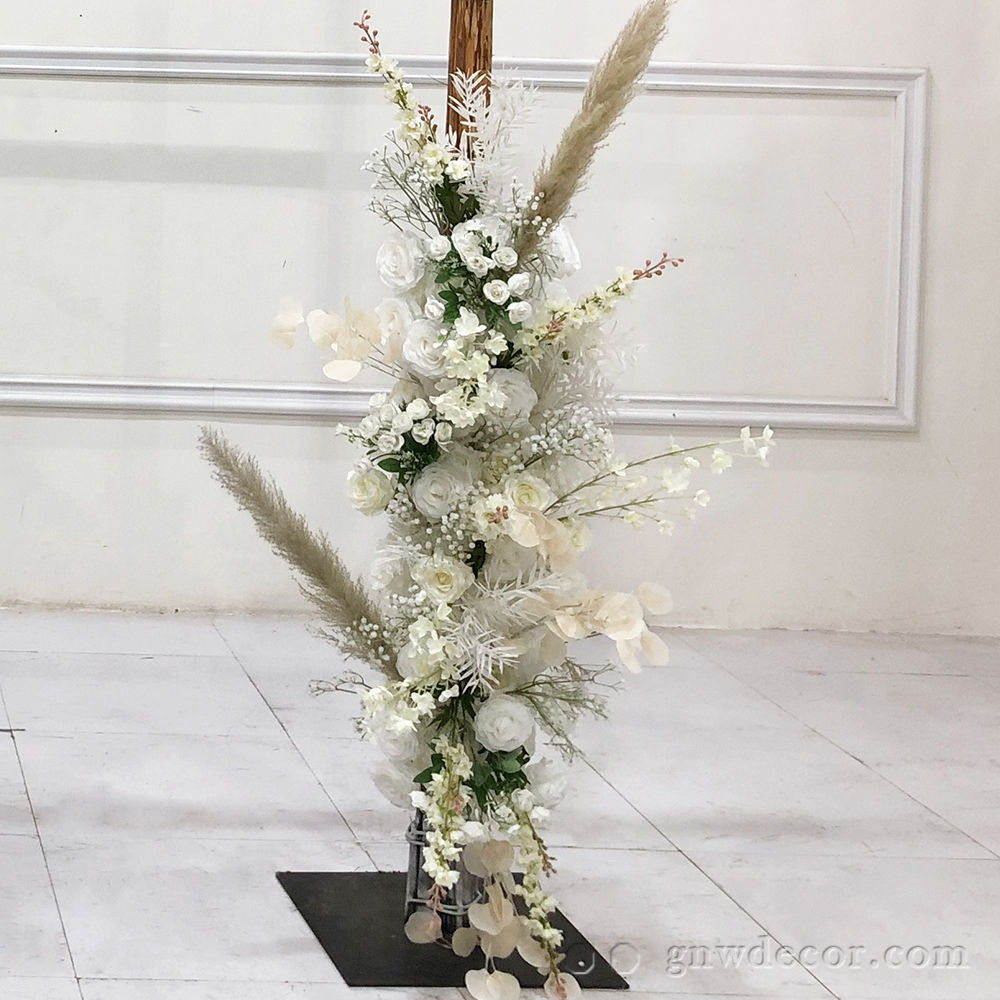 Artificial flower arch : other shape