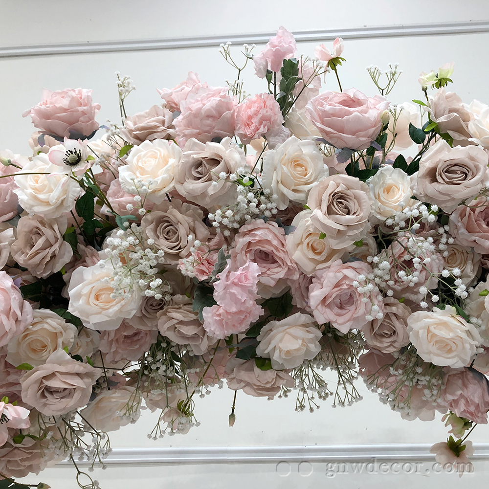 Artificial flower arch : circle ring shape