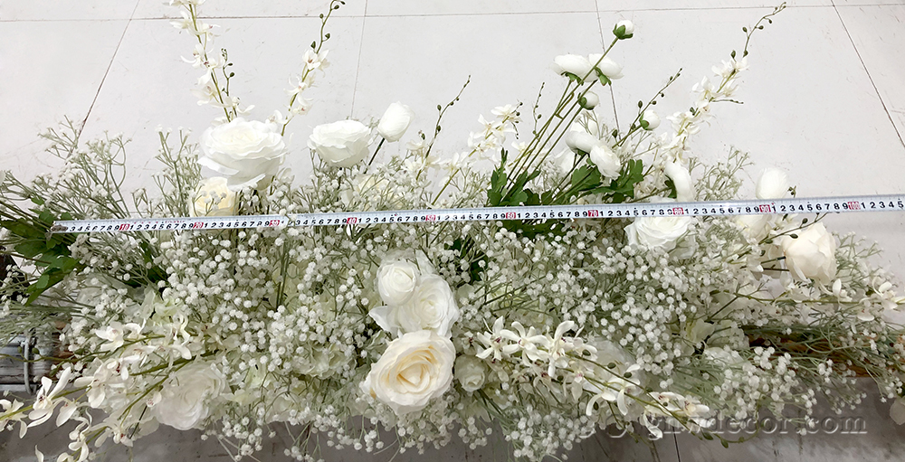 Artificial flower arch : other shape