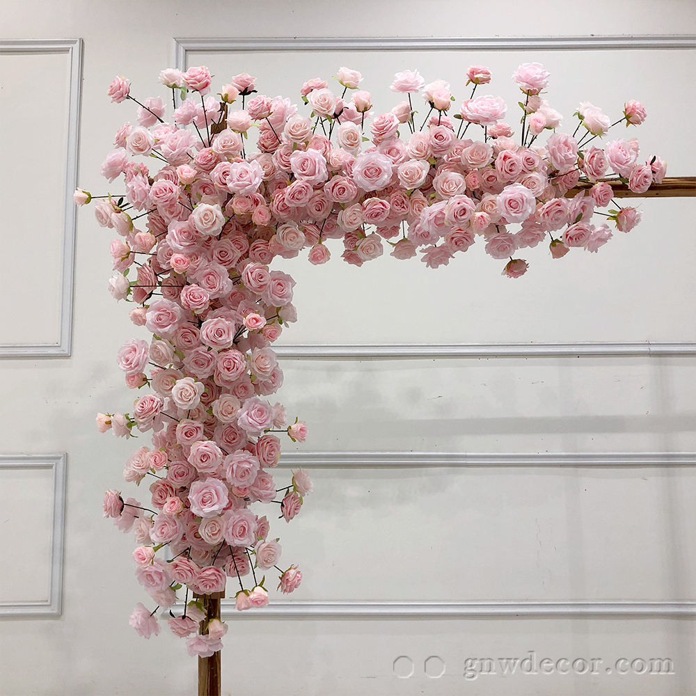 Artificial flower arch : other shape