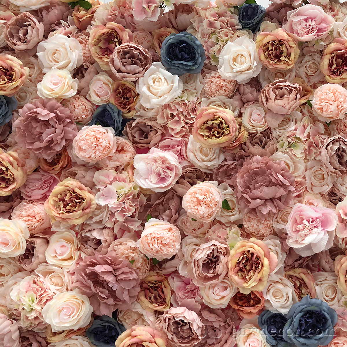 Artificial flower wall 8ft x 8ft