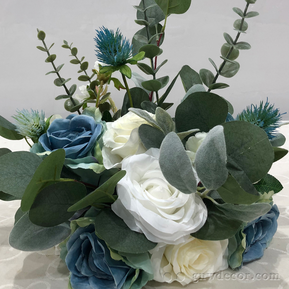 Artificial flower table centerpieces