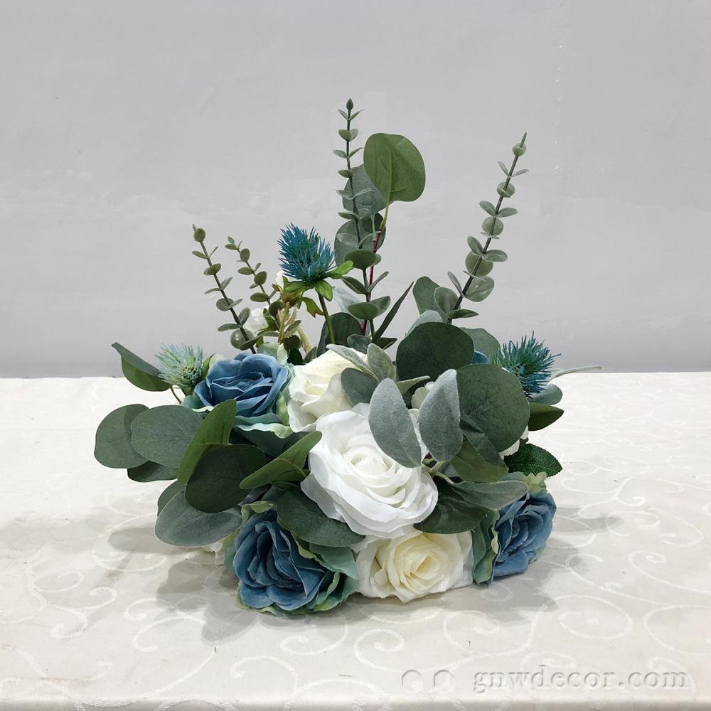Artificial flower table centerpieces