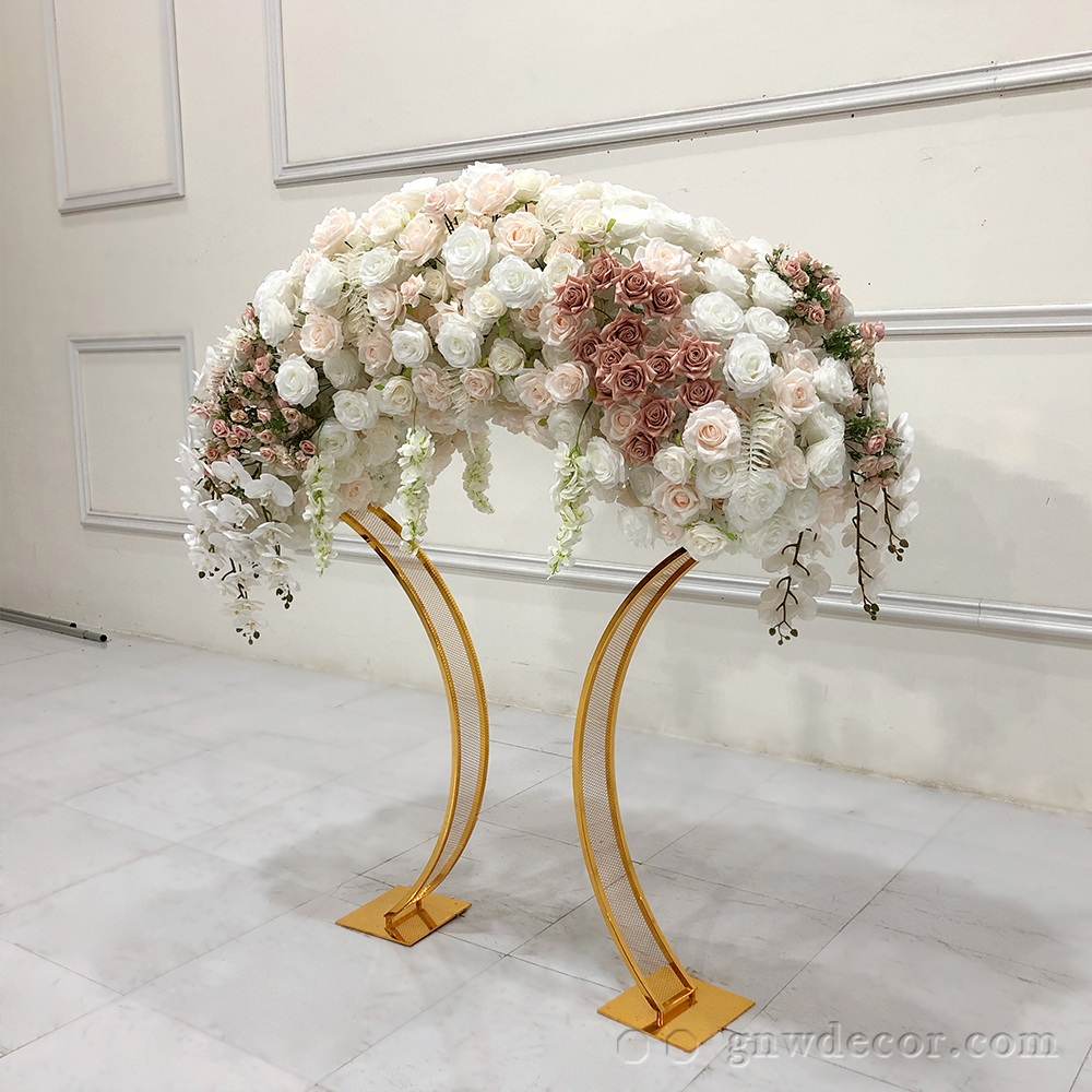 Artificial flower table centerpieces