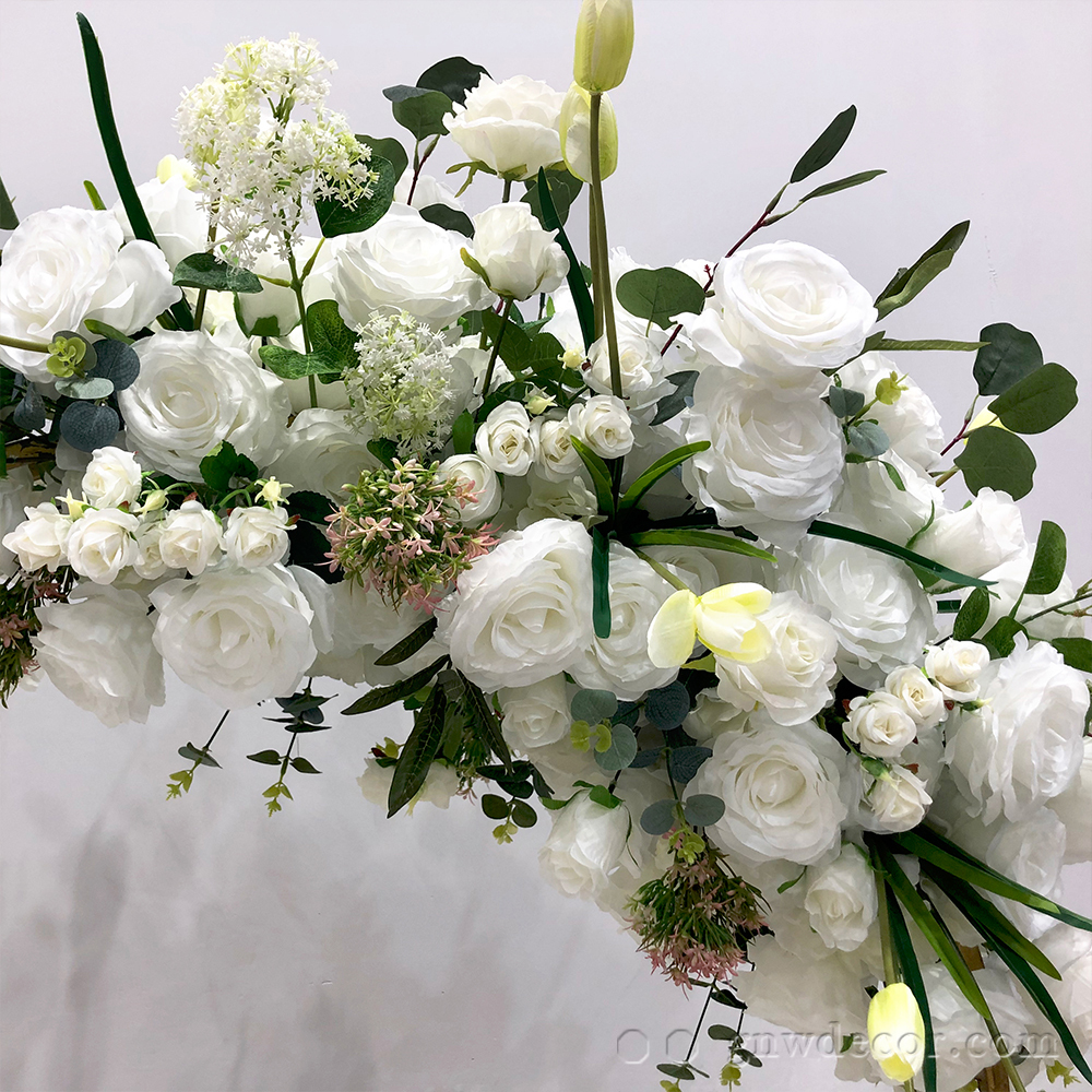 Artificial flower table centerpieces