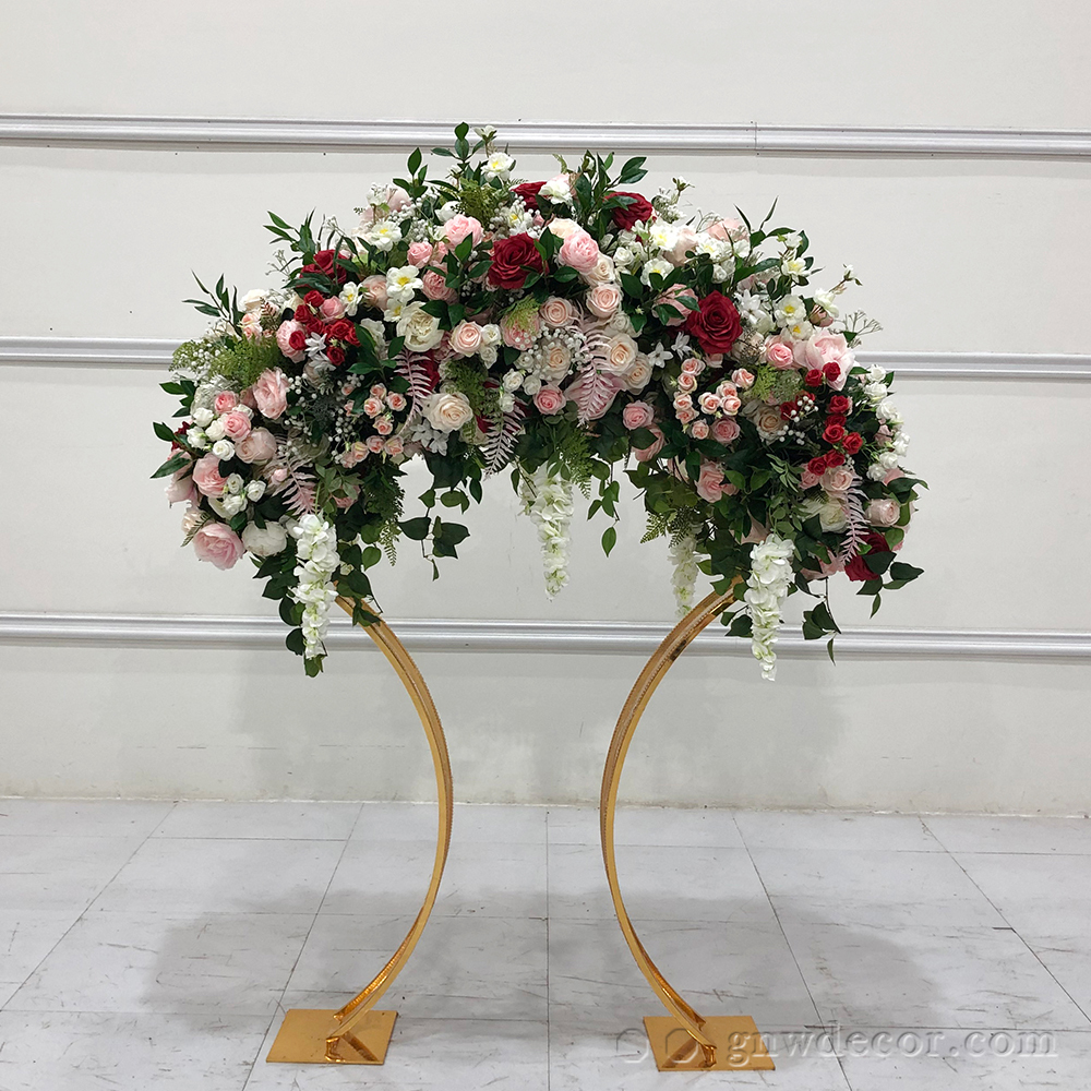 Artificial flower table centerpieces
