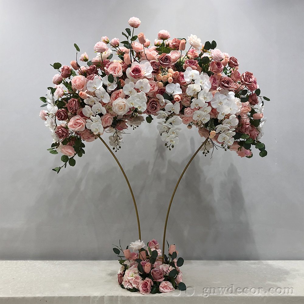 Artificial flower table centerpieces