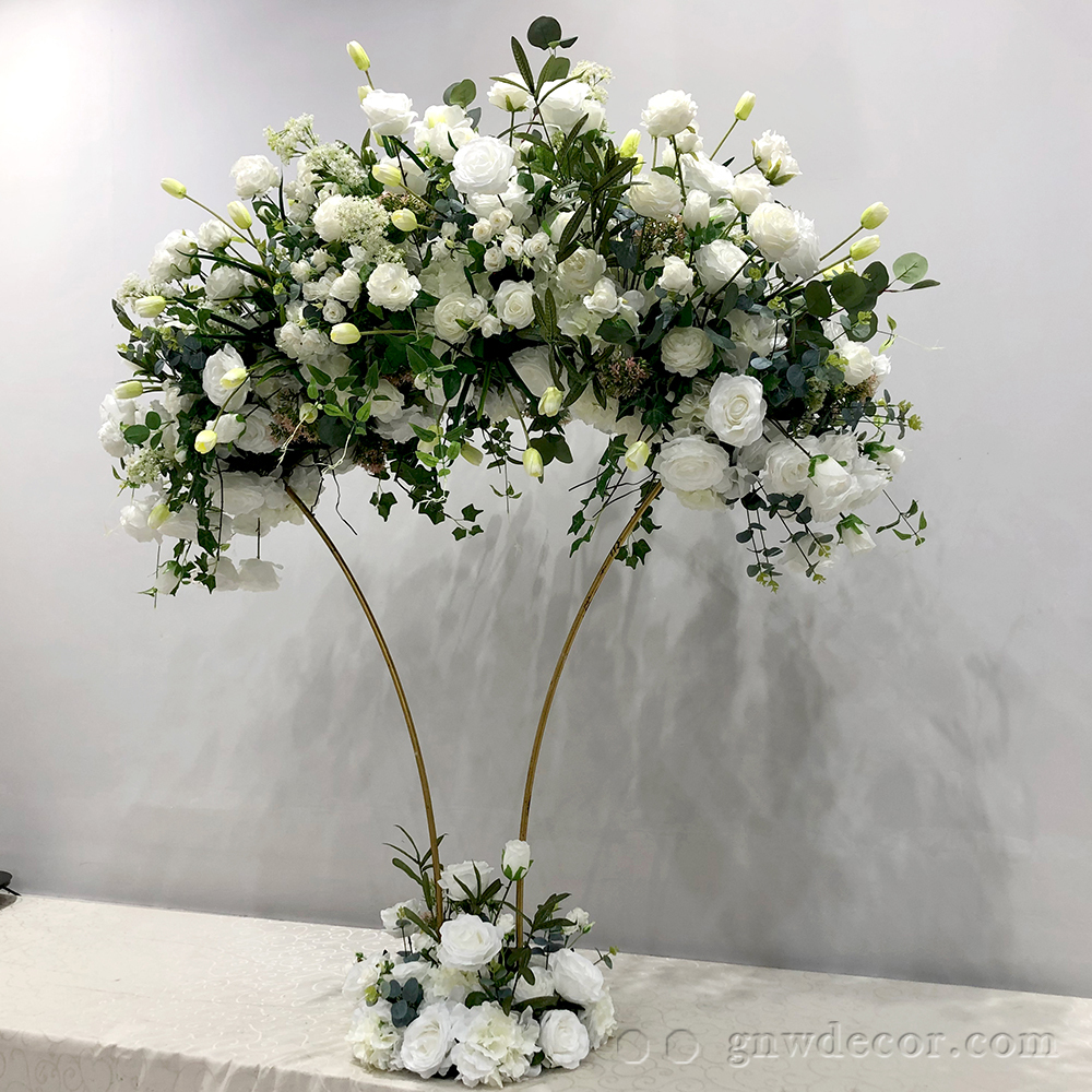 Artificial flower table centerpieces