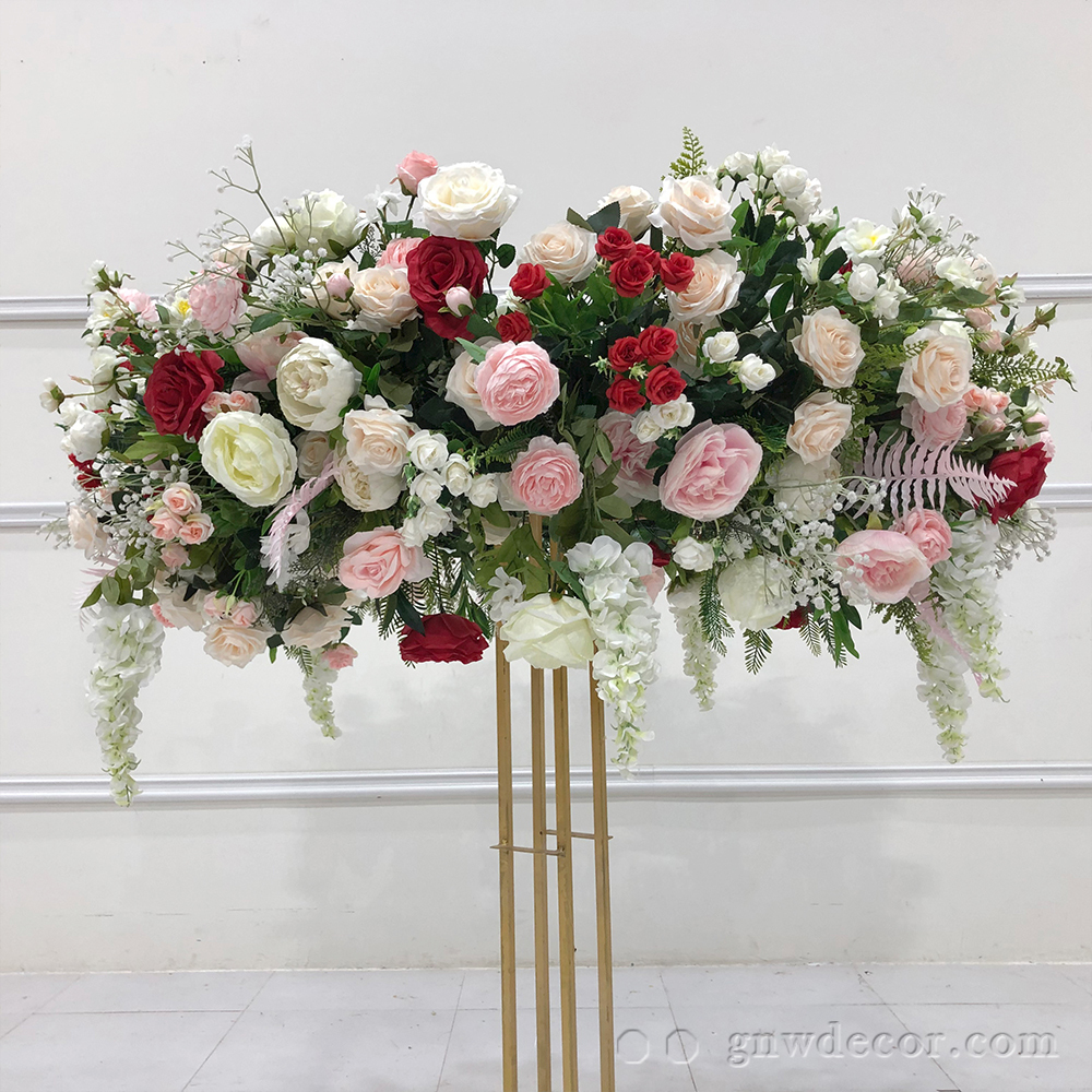 Artificial flower table centerpieces